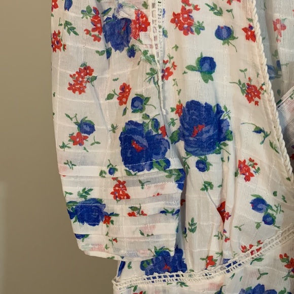 Loveshackfancy Arlo Mini Dress in Blue Notte Size: 8 - Picture 13 of 14